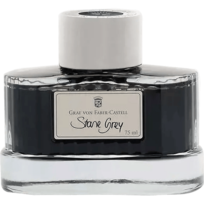 Graf Von Faber-Castell Design Stone Grey 75ml Ink Bottle - Pen Boutique Ltd