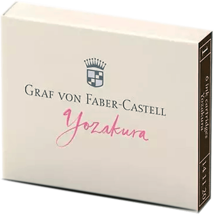 Graf Von Faber - Castell Ink Cartridges - Yozakura - 6/Box - Pen Boutique Ltd