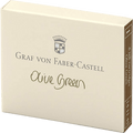 Graf Von Faber-Castell Olive Green Ink Cartridges /Box 6 - Pen Boutique Ltd