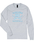 HB Basketball Hanes Beefy Long Sleeve T 5186