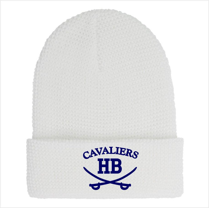 HB Waffle Cuffed Knit Beanie - 2501K