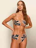 High Leg High Rise Bikini Bottom Toasted Coconut