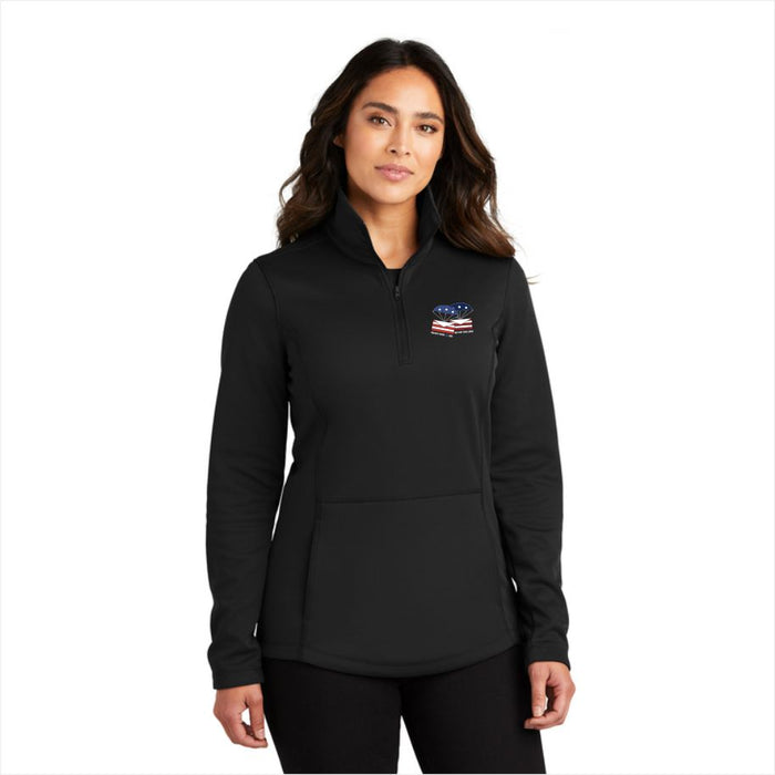 Holiday Cards Wicking 1/4 zip