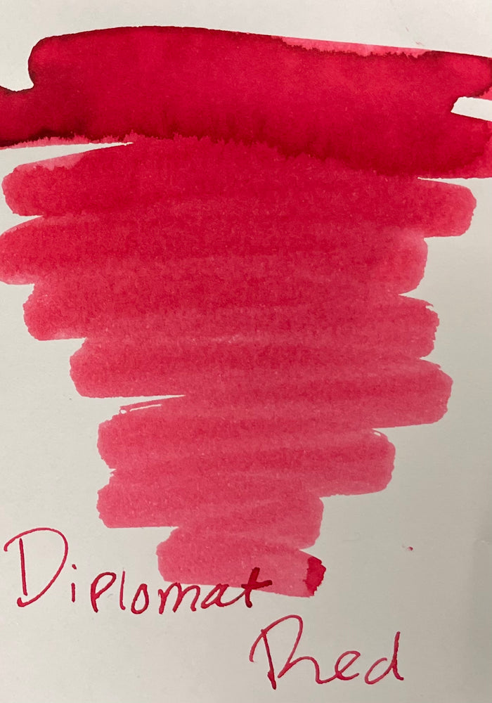 Diplomat Ink Bottle - Red - 30 ml-Pen Boutique Ltd