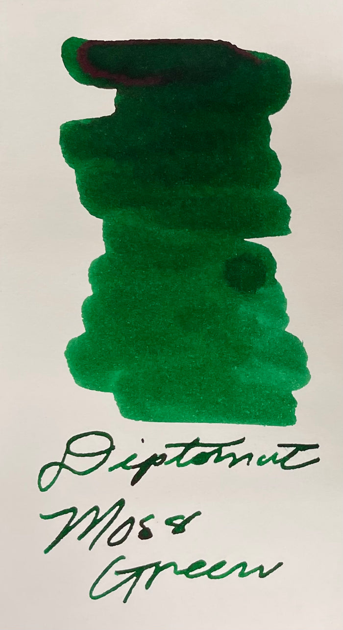 Diplomat Ink Bottle - Moss Green - 30 ml-Pen Boutique Ltd