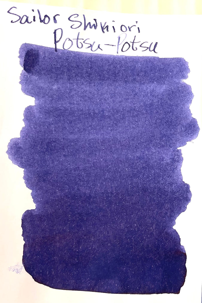 Sailor Bottle Ink - Shikiori Sound of Rain - Potsupotsu-Pen Boutique Ltd
