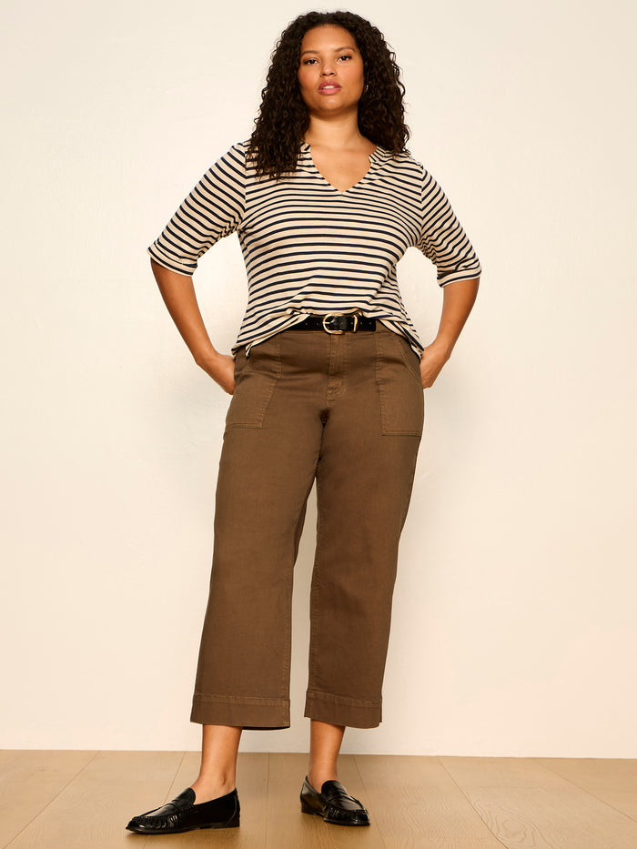 Insider Crop Pant Forage Green Extended Sizing