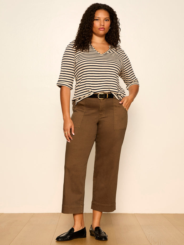 Insider Crop Pant Forage Green Extended Sizing