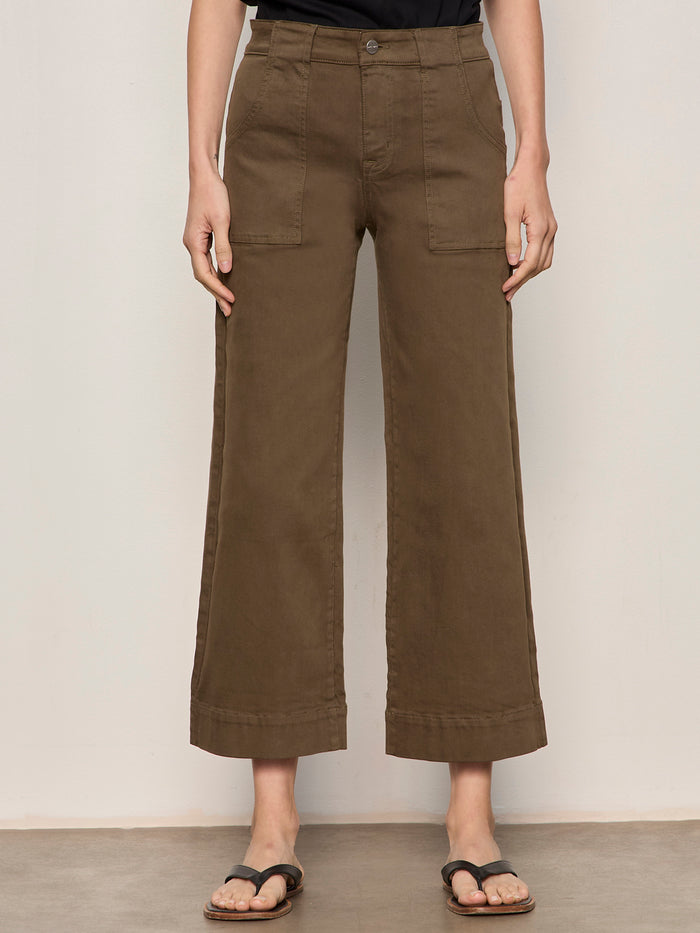 Insider Crop Pant Forage Green