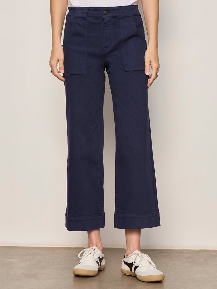 Insider Crop Pant Navy Blazer