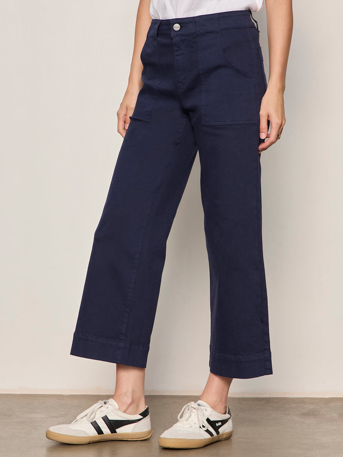 Insider Crop Pant Navy Blazer