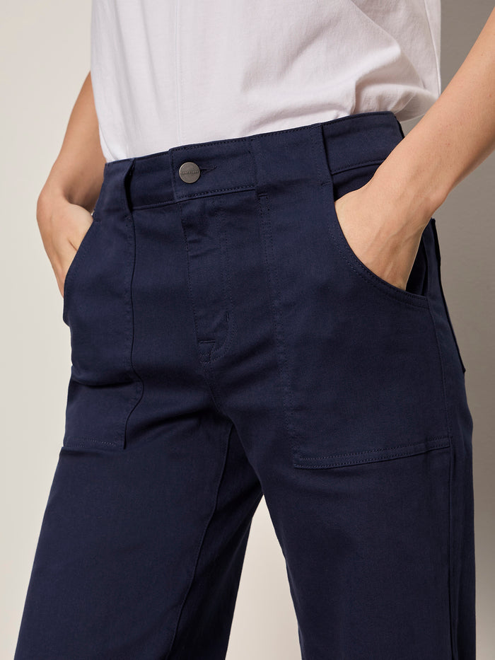 Insider Crop Pant Navy Blazer