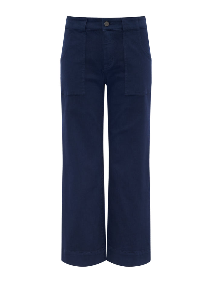Insider Crop Pant Navy Blazer