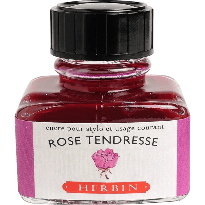J. Herbin 30ml Fountain Pen Rose Tendresse Bottled Ink - Pen Boutique Ltd