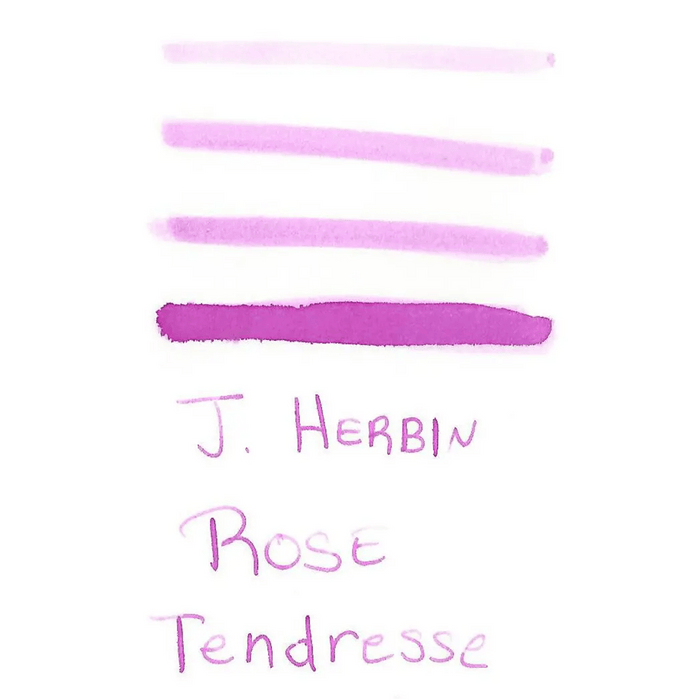 J. Herbin 30ml Fountain Pen Rose Tendresse Bottled Ink - Pen Boutique Ltd