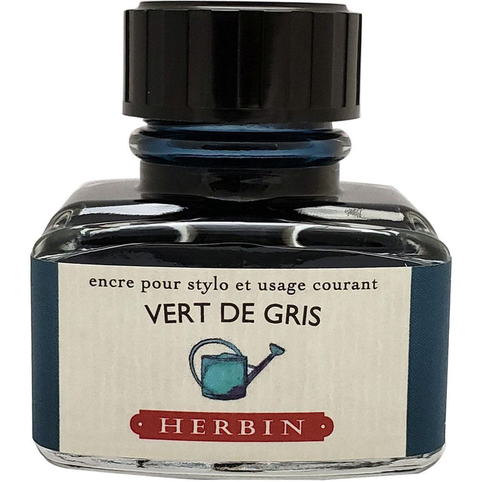 J. Herbin Ink Bottle - Vert De Gris - 30ml - Pen Boutique Ltd
