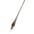 J. Herbin Round Glass Pen - Spiral Body - Black | Noir - Pen Boutique Ltd