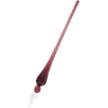 J. Herbin Round Glass Pen - Spiral Body - Violet | Violet - Pen Boutique Ltd