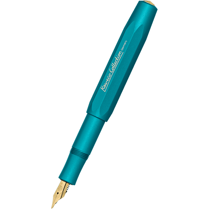 Kaweco AL Sport Fountain Pen - Iguana Blue (Special Edition 2022) - Pen Boutique Ltd