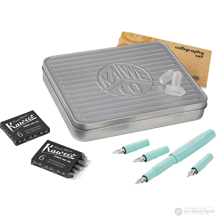 Kaweco Calligraphy Set - Mint (Deluxe) - Pen Boutique Ltd