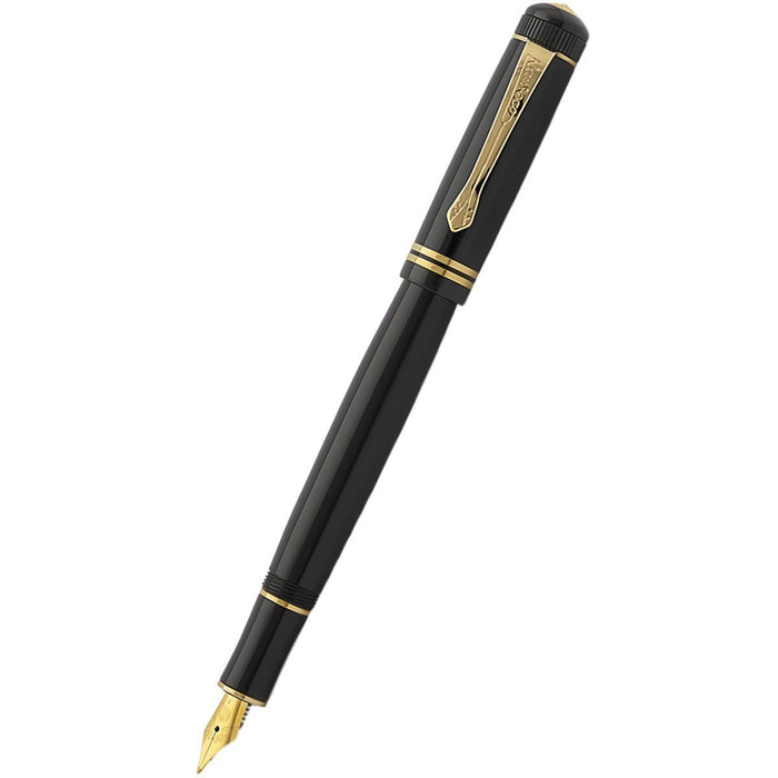 Kaweco Dia2 Fountain Pen - Gold Trim - Black - Pen Boutique Ltd