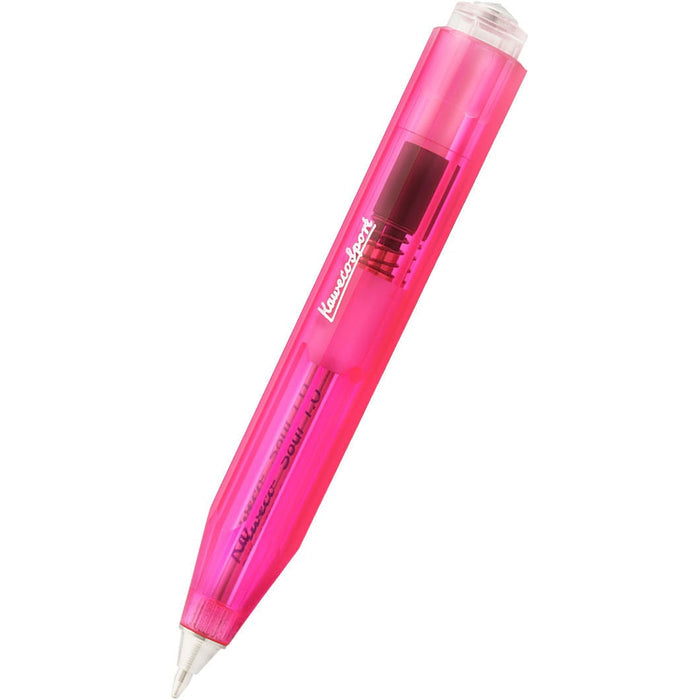 Kaweco Ice Sport Ballpoint Pen - Transparent Pink - Pen Boutique Ltd