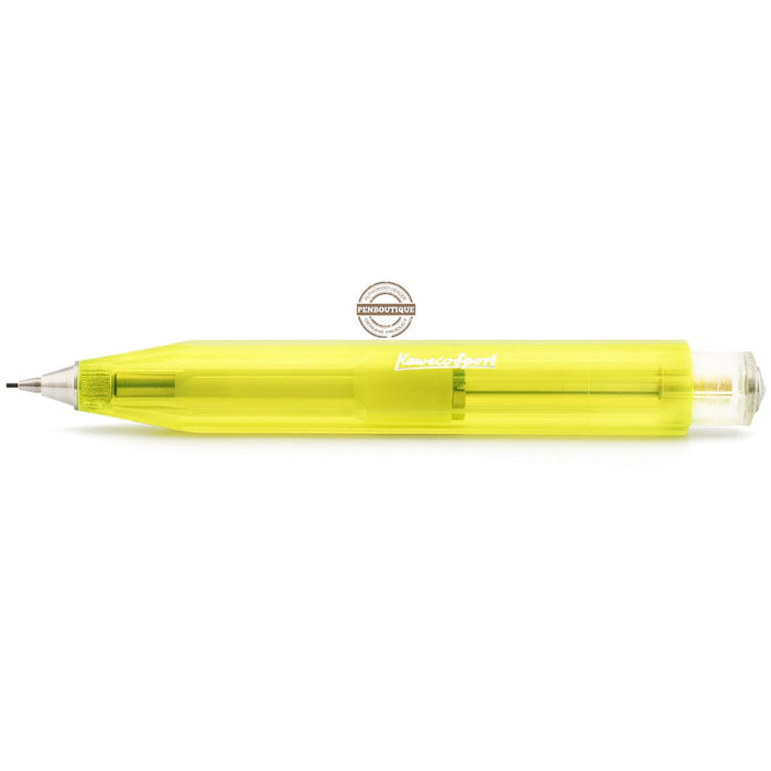 Kaweco Ice Sport Mechanical Pencil - Transparent Yellow - 0.7 mm Lead - Pen Boutique Ltd