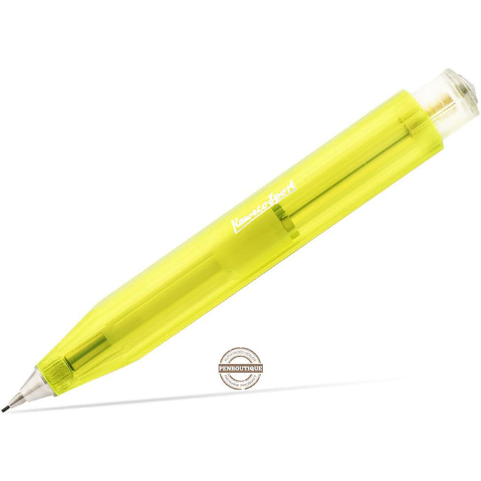 Kaweco Ice Sport Mechanical Pencil - Transparent Yellow - 0.7 mm Lead - Pen Boutique Ltd