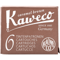 Kaweco Ink Cartridges - 6 pieces - Caramel Brown - Pen Boutique Ltd
