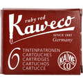 Kaweco Ink Cartridges - 6 pieces - Ruby Red - Pen Boutique Ltd
