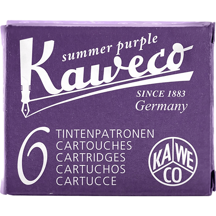 Kaweco Ink Cartridges - 6 pieces - Summer Purple - Pen Boutique Ltd