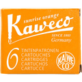 Kaweco Ink Cartridges - 6 pieces - Sunrise Orange - Pen Boutique Ltd