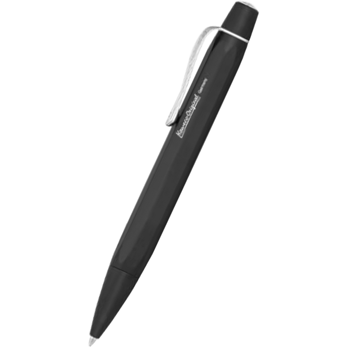 Kaweco Original Ballpoint Pen - Black - Chrome Trim - Pen Boutique Ltd