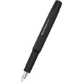 Kaweco Original Fountain Pen - Black - Chrome Trim (060 Nib) - Pen Boutique Ltd