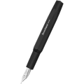 Kaweco Original Fountain Pen - Black - Chrome Trim (250 Nib) - Pen Boutique Ltd