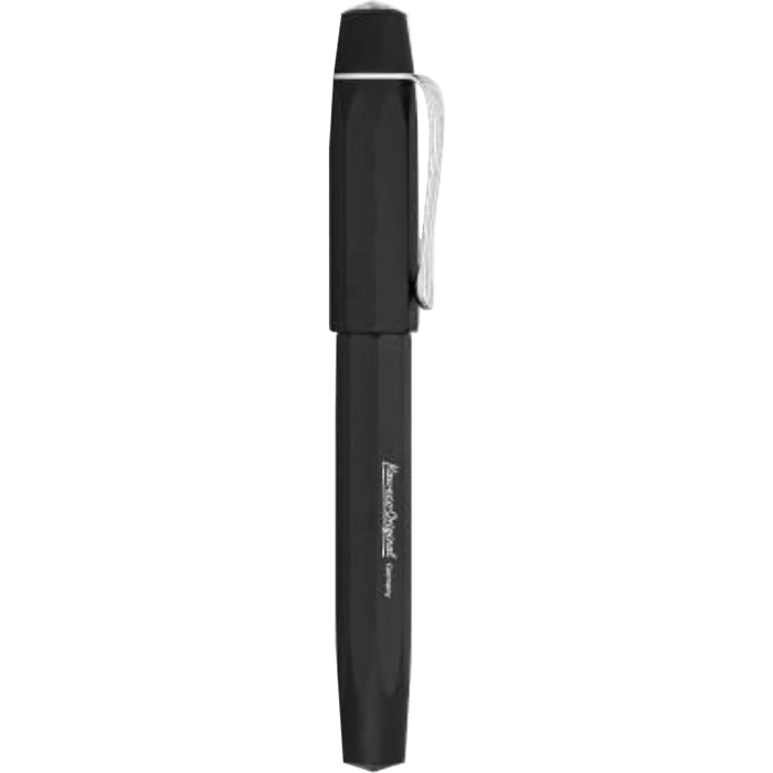 Kaweco Original Fountain Pen - Black - Chrome Trim (250 Nib) - Pen Boutique Ltd