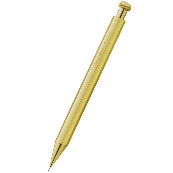 Kaweco Special Mechanical Pencil - Polished Brass - 0.5mm - Pen Boutique Ltd