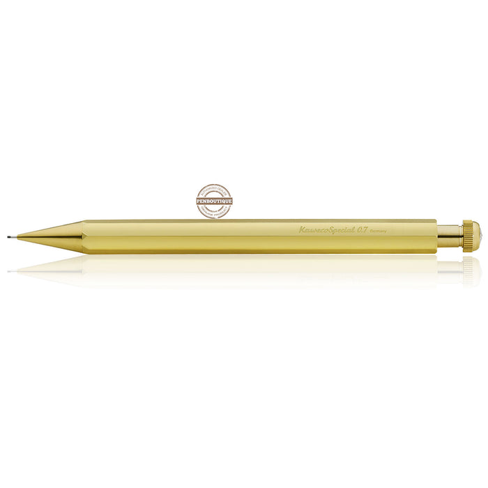 Kaweco Special Mechanical Pencil - Polished Brass - 0.5mm - Pen Boutique Ltd