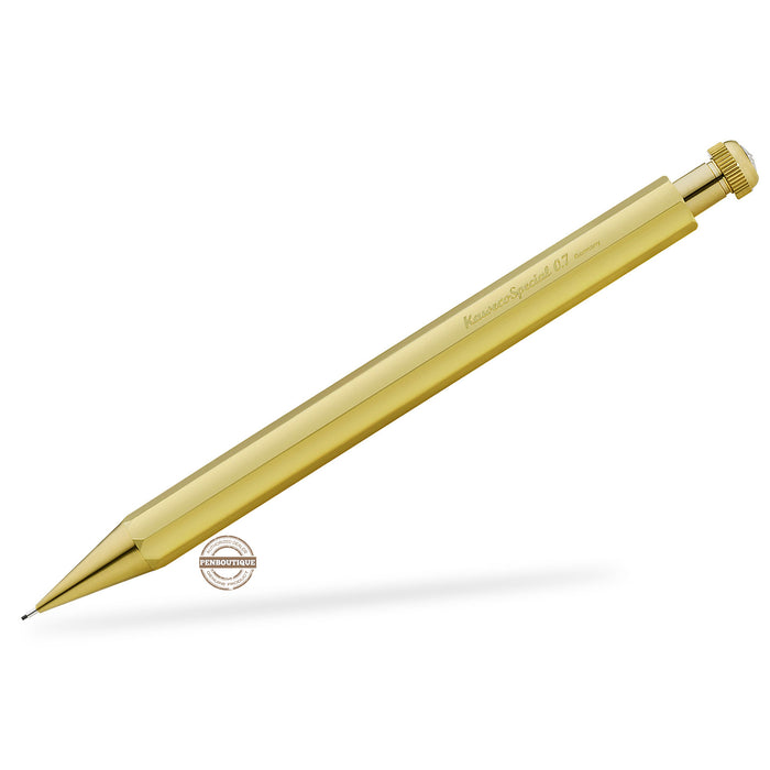 Kaweco Special Mechanical Pencil - Polished Brass - 0.5mm - Pen Boutique Ltd