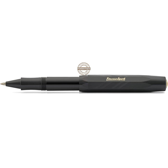 Kaweco Sport Guilloche Rollerball Pen - 1935 Black - Pen Boutique Ltd