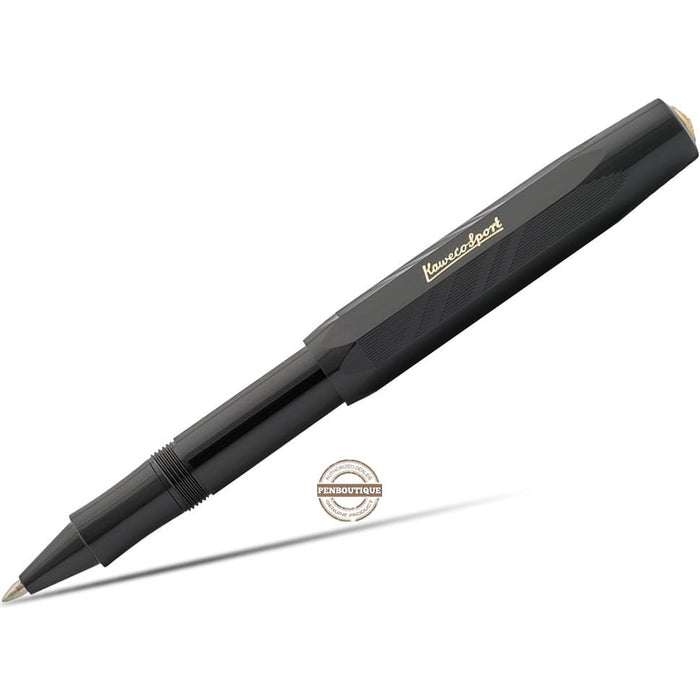 Kaweco Sport Guilloche Rollerball Pen - 1935 Black - Pen Boutique Ltd