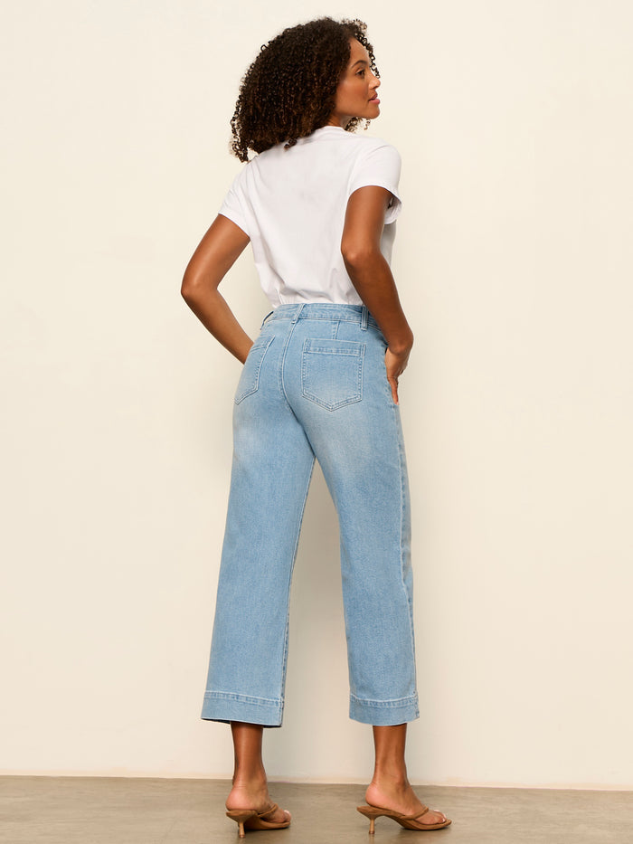 Lace Up Timeless Tee White