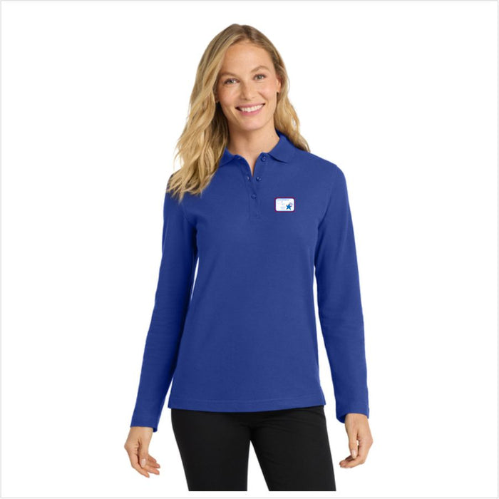 Ladies Long Sleeve Polo L500LS