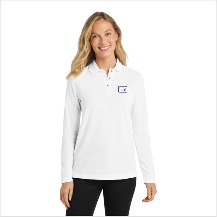 Ladies Long Sleeve Polo L500LS