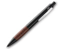 Lamy Accent Ballpoint Pen - Black Brilliant Briarwood - Pen Boutique Ltd