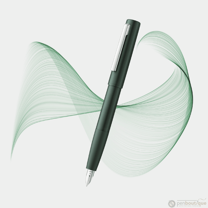 Lamy Aion Fountain Pen - Dark Green - Pen Boutique Ltd