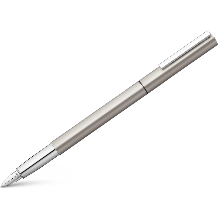 Lamy Ideos Fountain Pen - Palladium - Pen Boutique Ltd