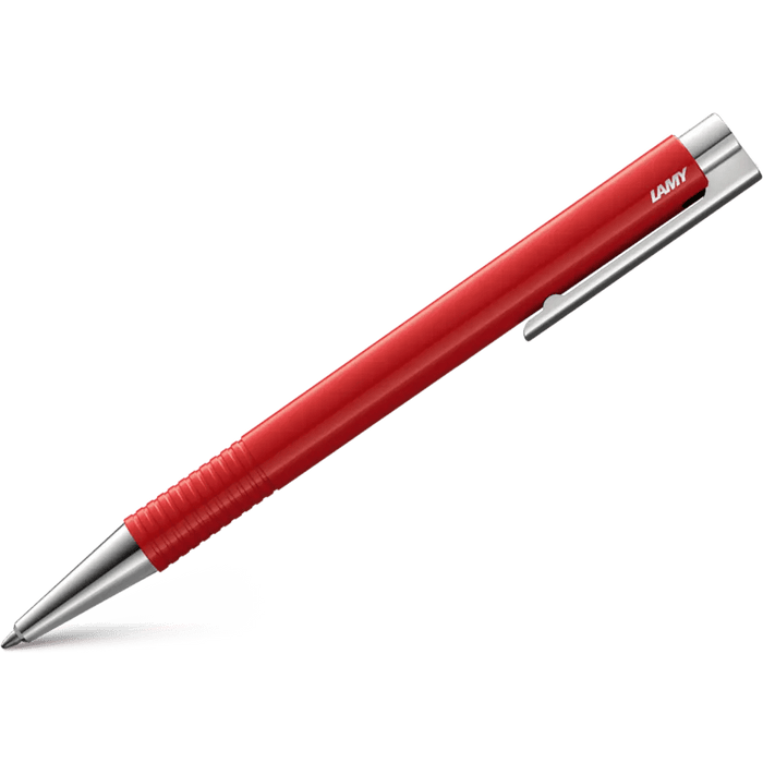 Lamy Logo M+ Red Ballpoint Pen - Pen Boutique Ltd
