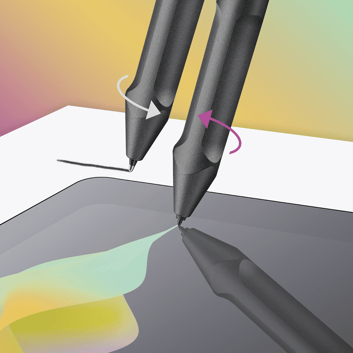 LAMY Safari All Black Twin EMR Digital Writing Ballpoint Pen - PC/EL Tip - Pen Boutique Ltd