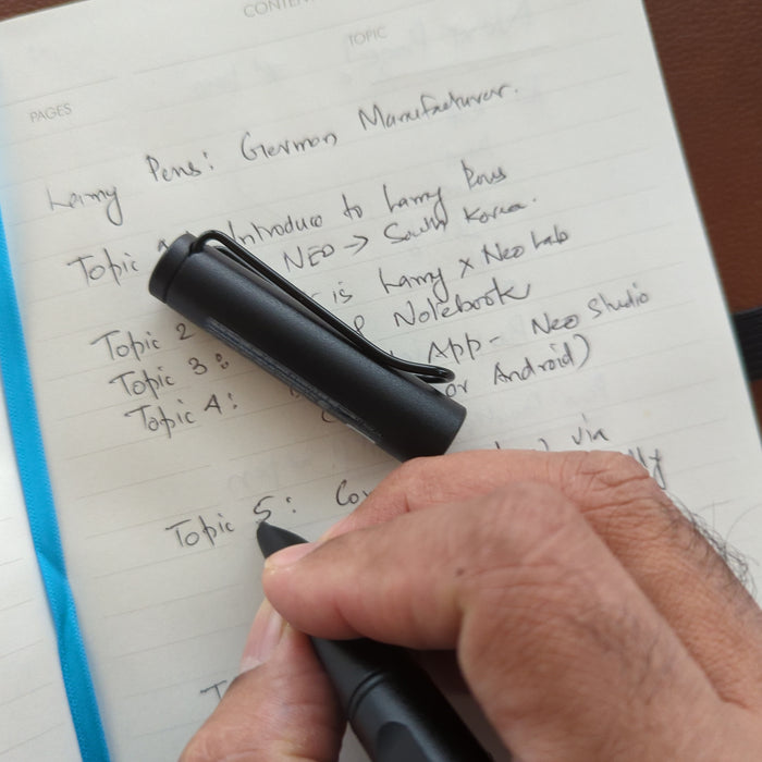 Lamy Safari Gift Set - All Black Ncode - Pen Boutique Ltd